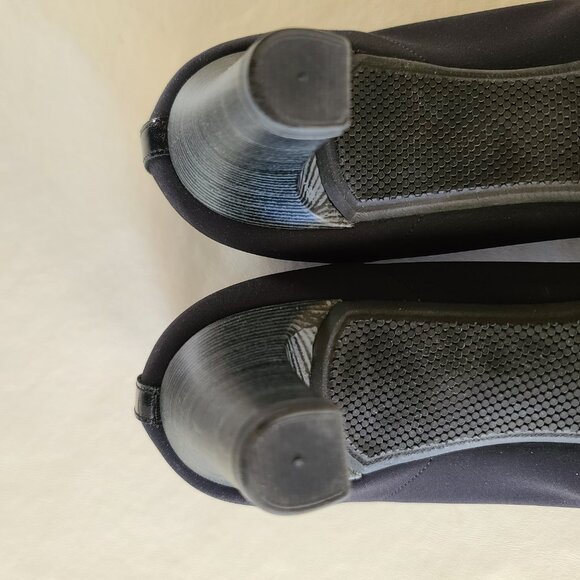 Peter Kaiser Open Toe Pump, black (PK 6 1/2 = US 9).Excellent Condition. Black. - Picture 4 of 10